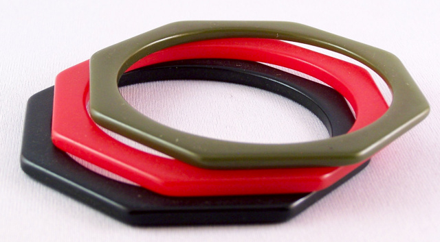 BS11 octagon bakelite spacers